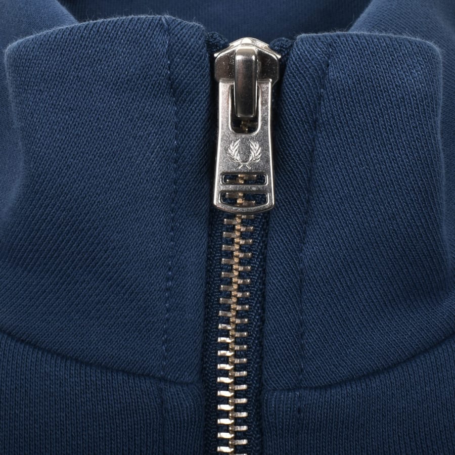 Fred Perry Half Zip Sweatshirt Blue Mainline Menswear Ireland